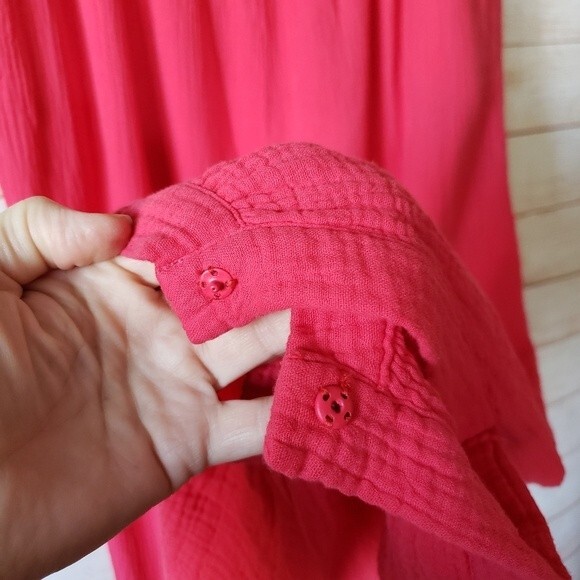 Saturday Sunday Anthropologie Wrinkle Elasticated Waist Jogger Pants w/Pockets - Picture 6 of 10